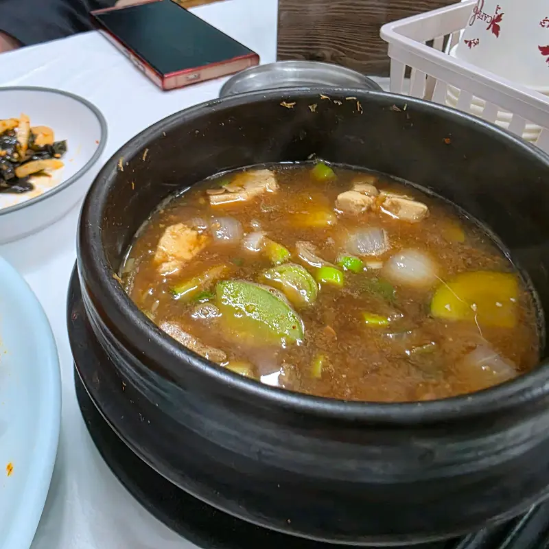 된장찌개