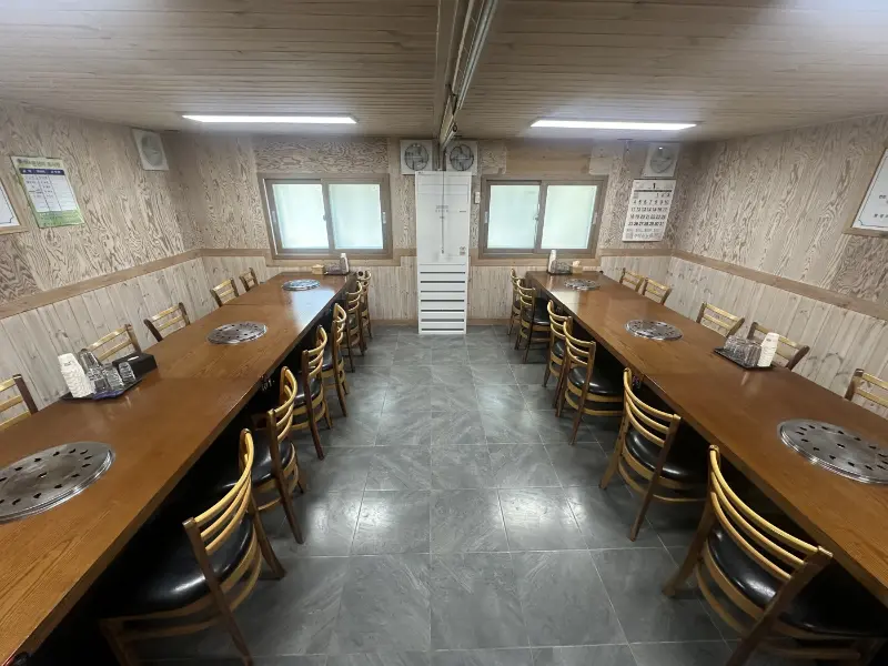 넓은 내부 공간