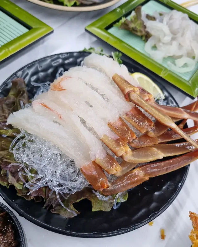 푸짐한 해산물 한 상