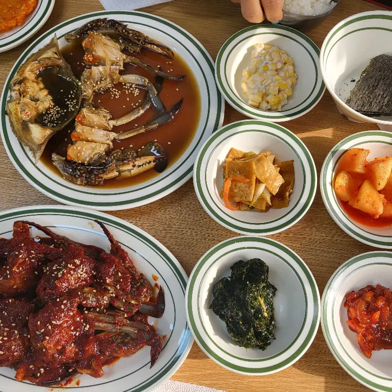 게국지 라면사리