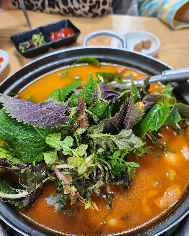 수제비 사리 추가