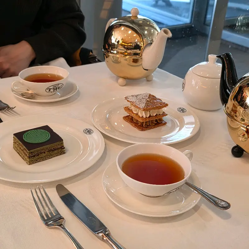 TWG Tea 디저트