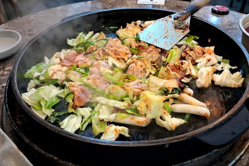 신선한 재료가 듬뿍