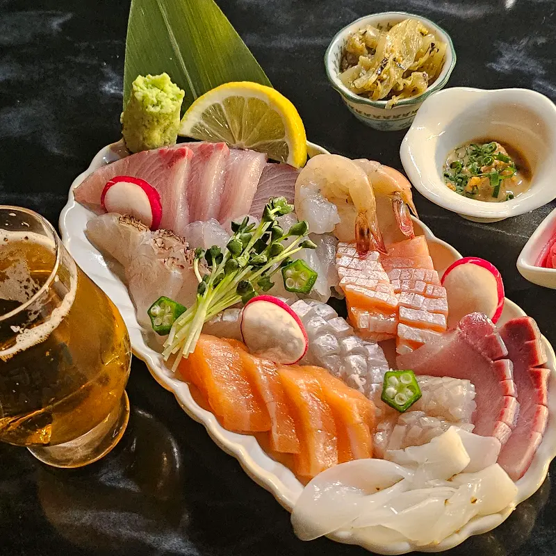 아카리 모듬 사시미