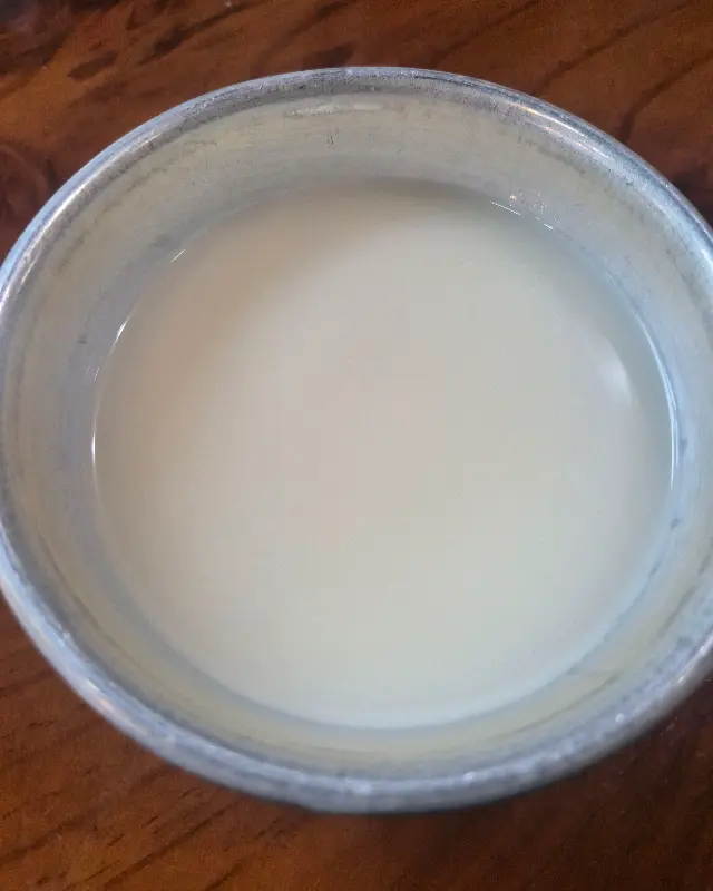 점심시간에 무료로 제공되는 막걸리