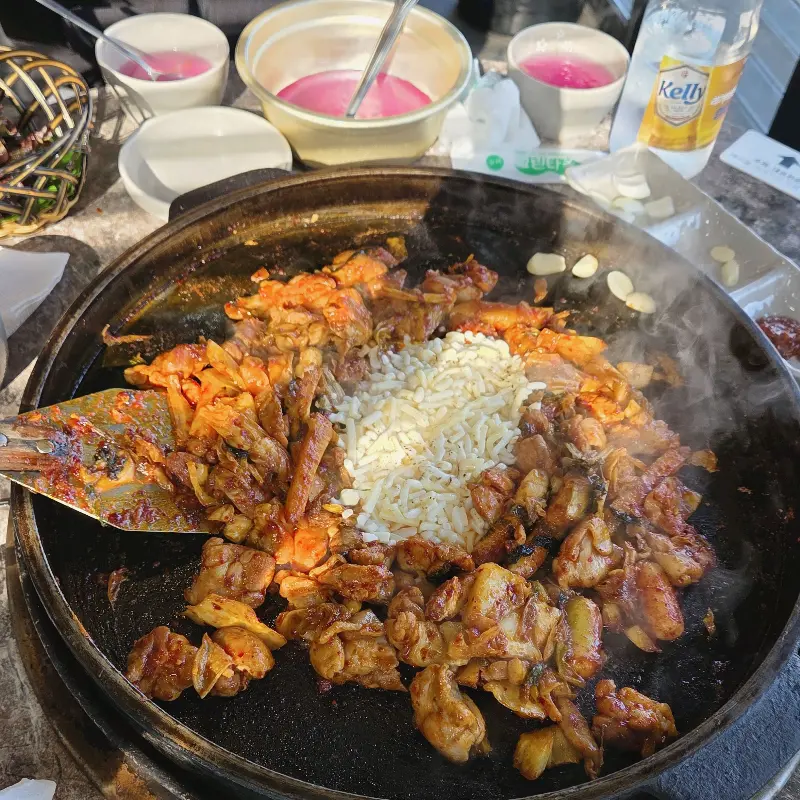 치즈 볶음밥
