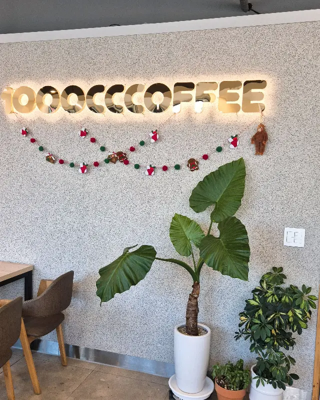 1000cc 커피 인테리어