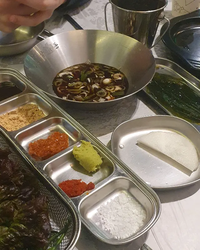 다양한 쌈 채소