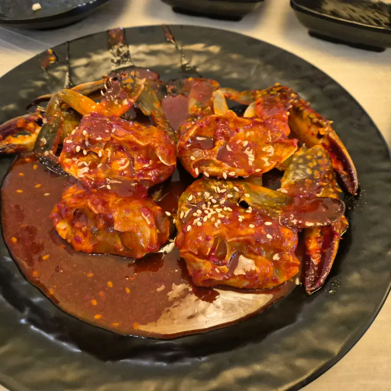 보기만 해도 매콤한 양념게장