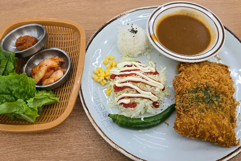 돈까스 한상차림