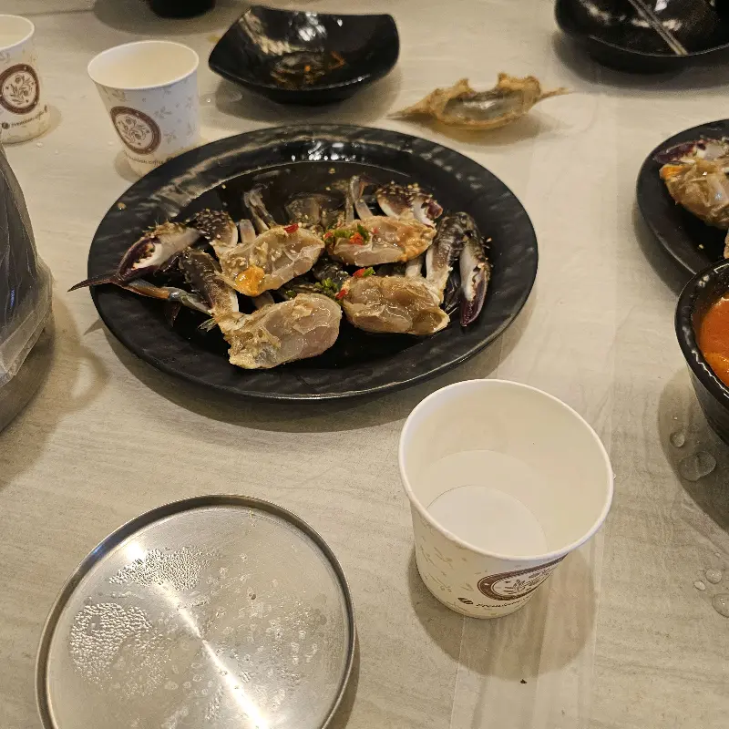 싱싱한 간장게장 클로즈업