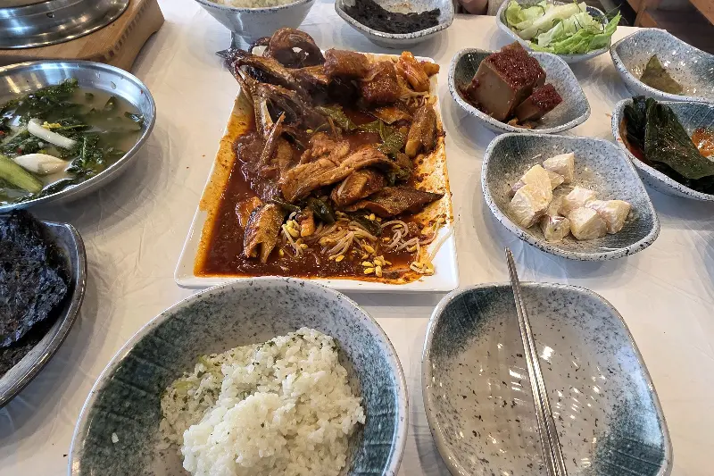 푸짐한 한 상 차림