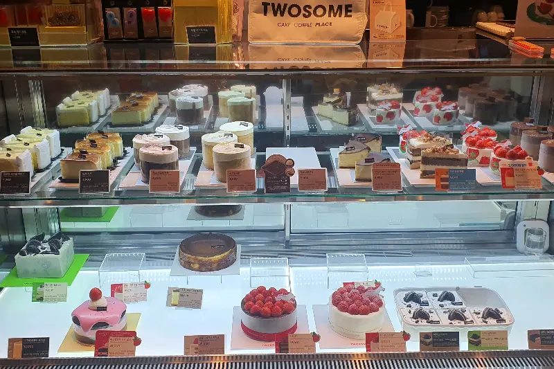 케이크 쇼케이스