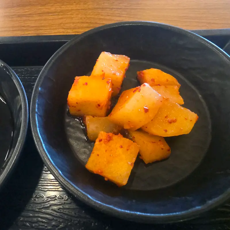 잘 익은 깍두기