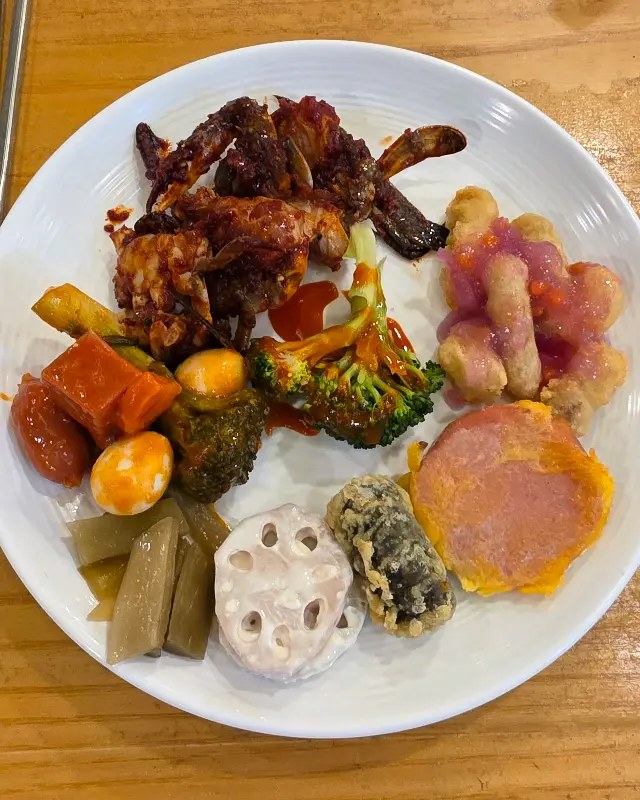 맛있는 음식 한 상 차림