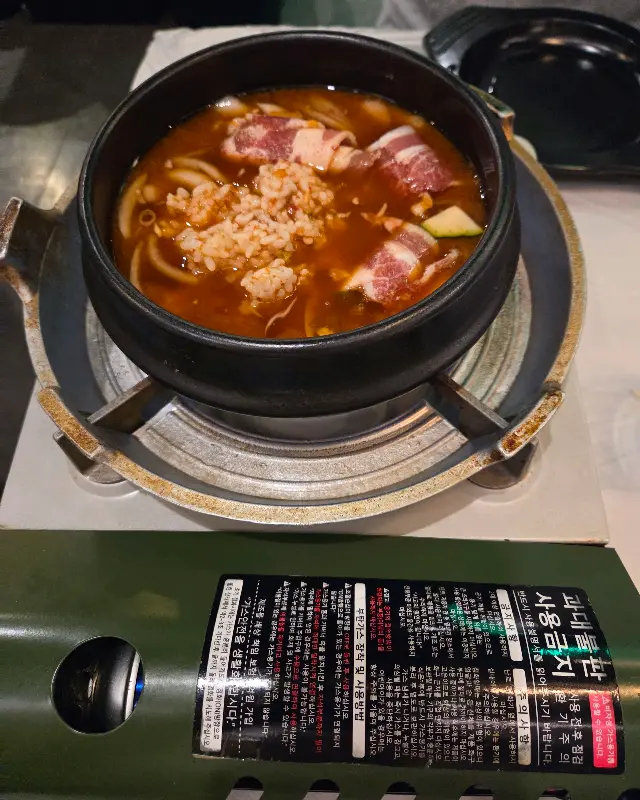 뜨끈한 된장술밥