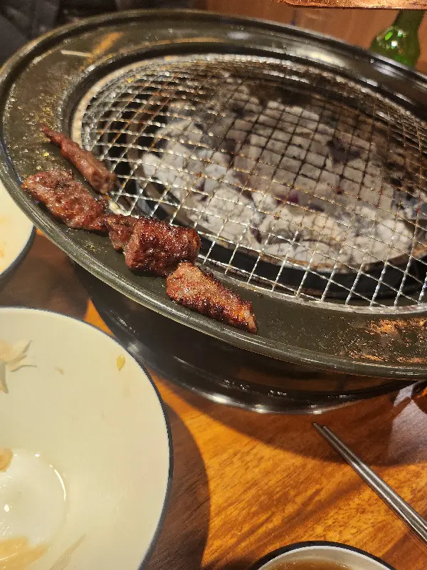맛있게 익은 고기