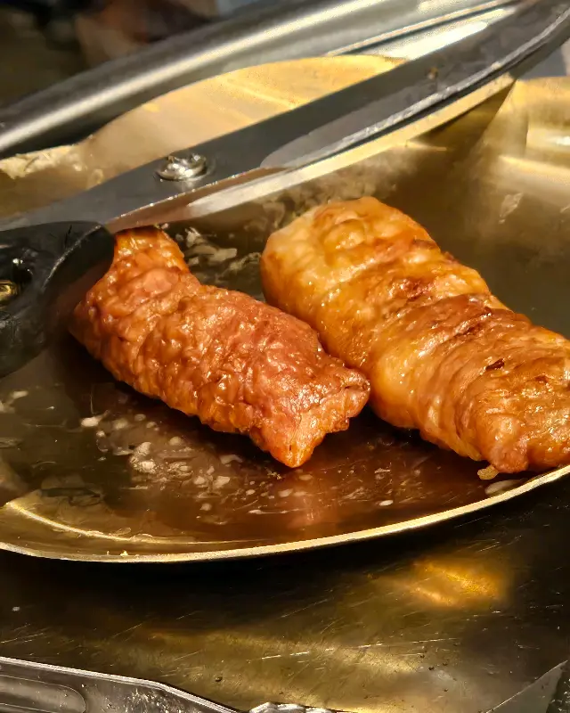 먹기 좋은 크기로 잘려져 나온 막창