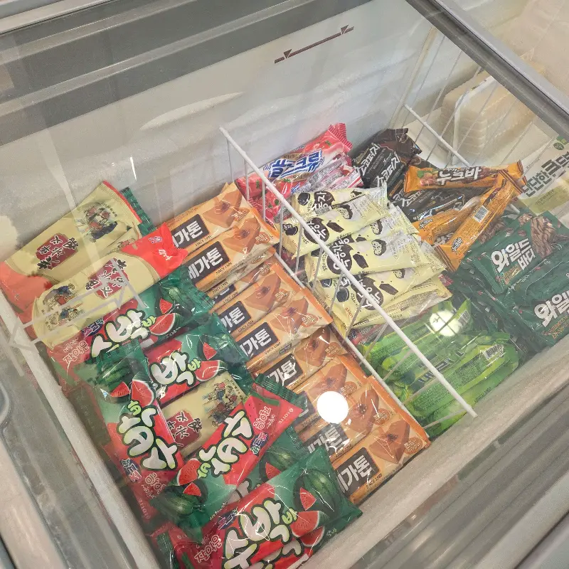 다양한 종류의 아이스크림