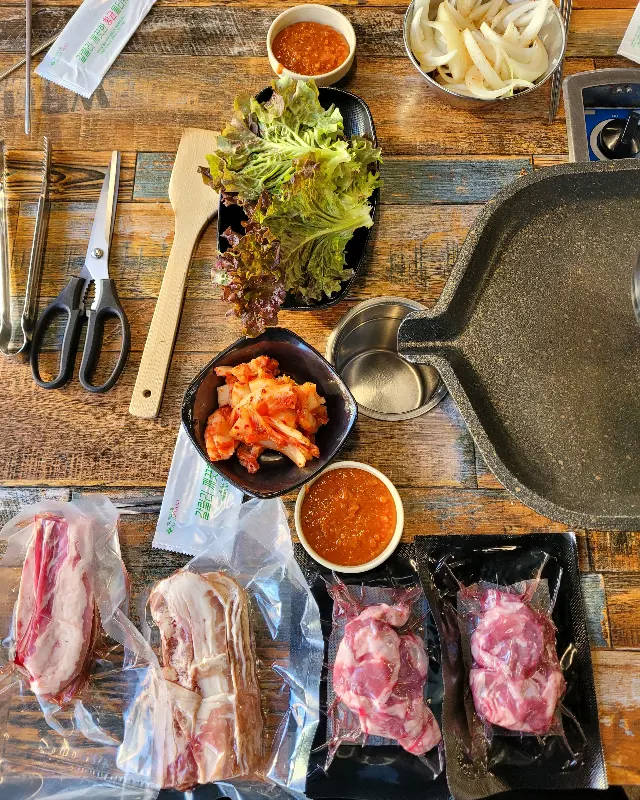 푸짐한 한 상 차림