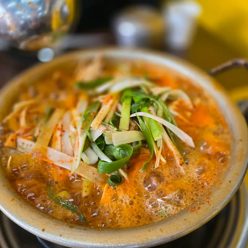 동태탕 근접 사진