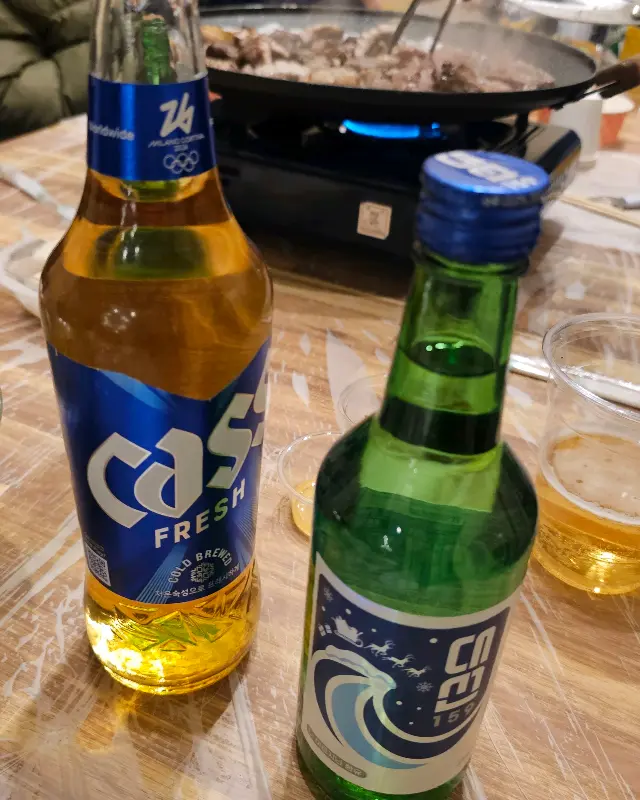 맥주와 함께 즐기는 바베큐