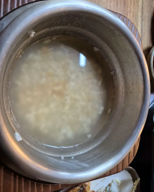 죽변생선구이 숭늉