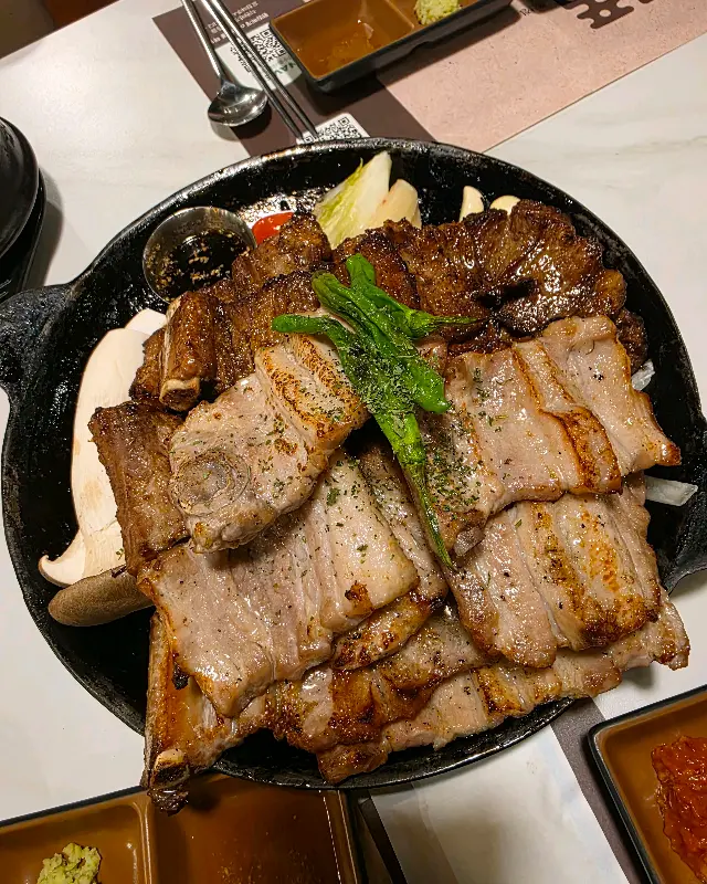 생갈비와 양념갈비