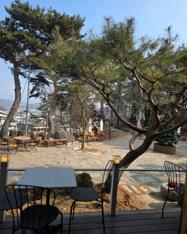 청와살롱에서 즐기는 티타임