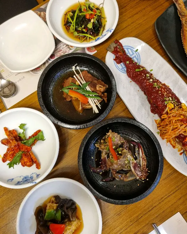 한정식 한상차림