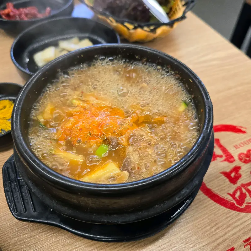 깊고 진한 맛의 된장찌개