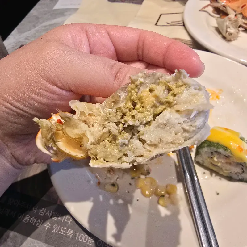 알이 꽉 찬 꽃게