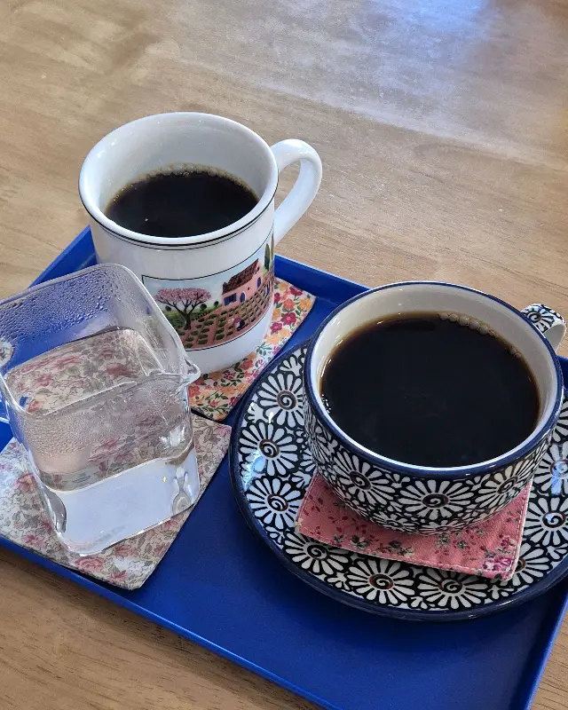 구지 레드허니 핸드드립 커피