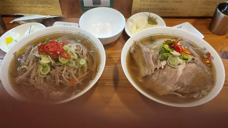 차돌양지, 차돌박이 쌀국수 투샷