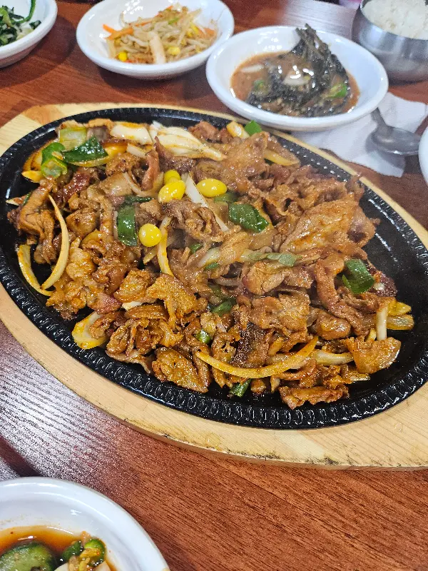 가례불고기 한 상 차림