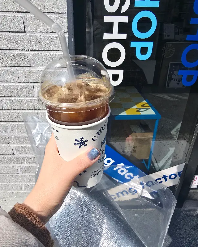 케익먹는곰 커피