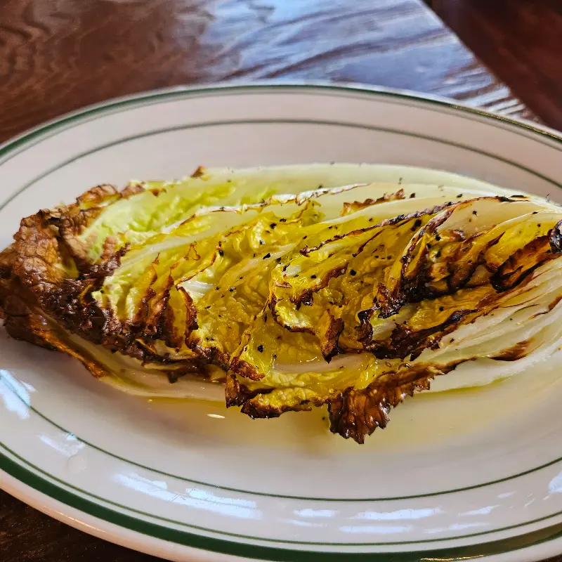 겉바속촉의 정석, 알배추 구이