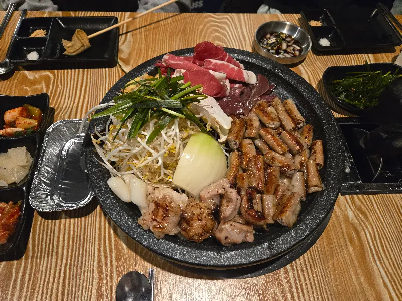 푸짐한 곱창 한 상