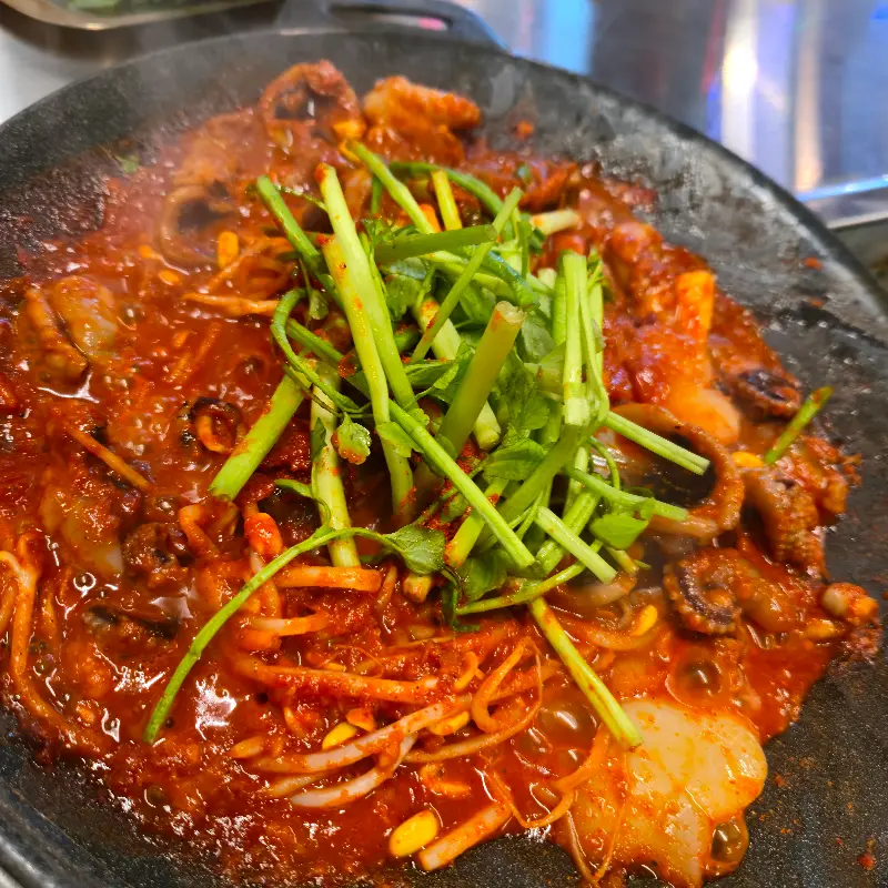 만석동 철판집의 볶음 요리 이미지