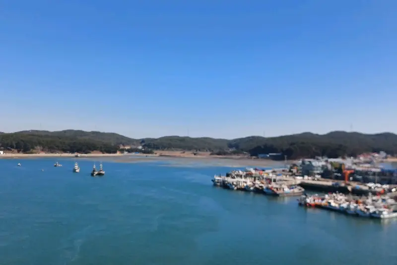 바다 전경 사진