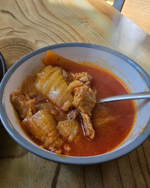 돼지찌개 클로즈업