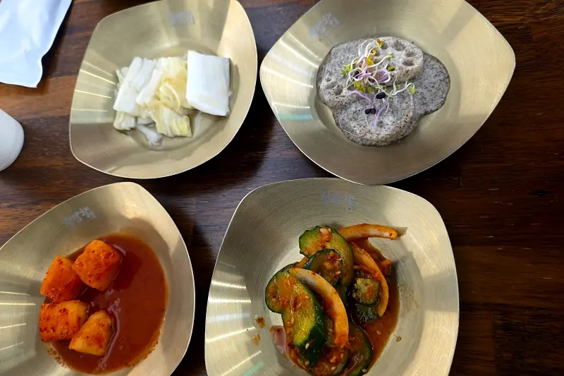 구워져 나오는 갈비