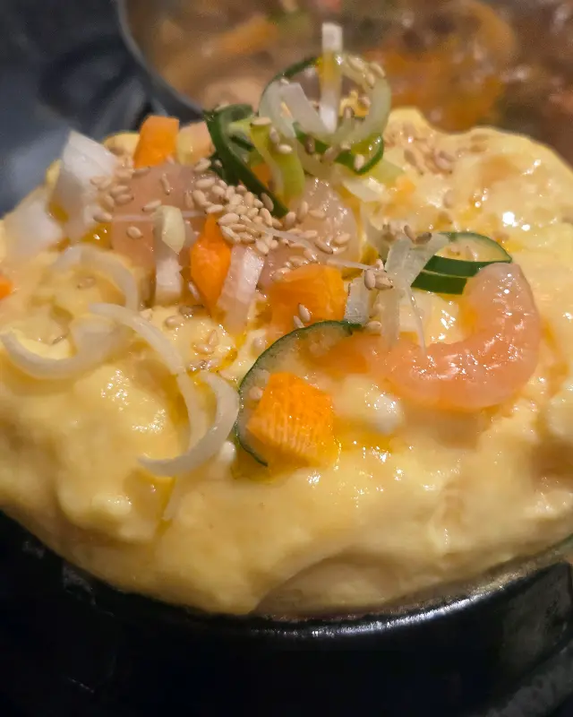 환상적인 맛의 치즈 김치볶음밥