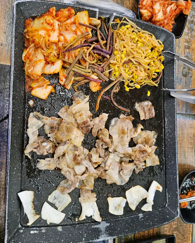 일품대패 구워먹는 삼겹살