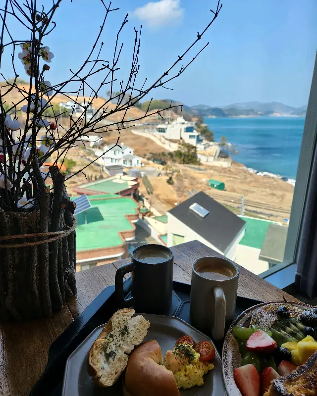 그루브인에서 바라본 바다 풍경