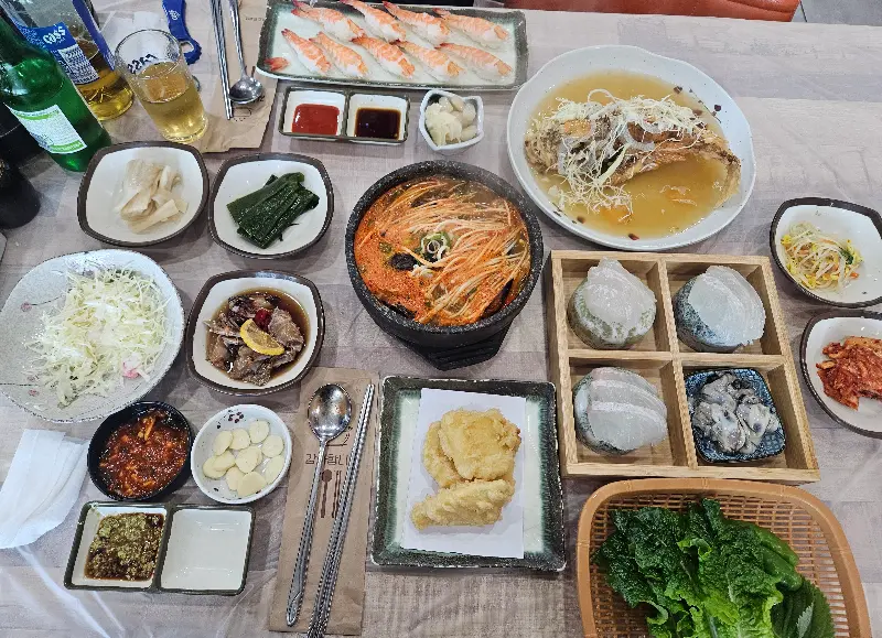 푸짐한 한 상 차림