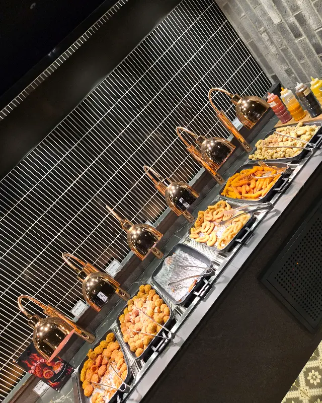 다양한 튀김 요리