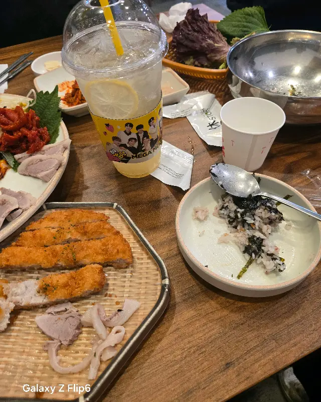 볶음밥으로 마무리