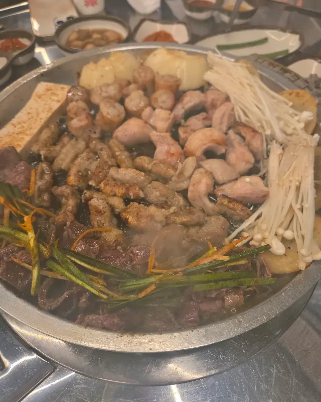 황소곱창 모듬구이