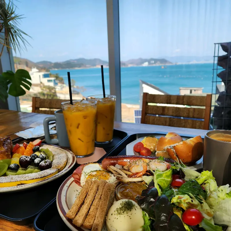 다양한 메뉴가 있는 그루브인